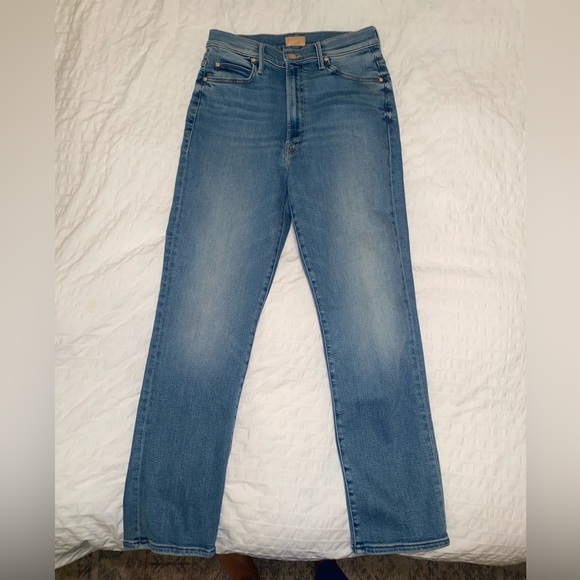 Mother Straight Leg Jeans - Picture 3 of 5